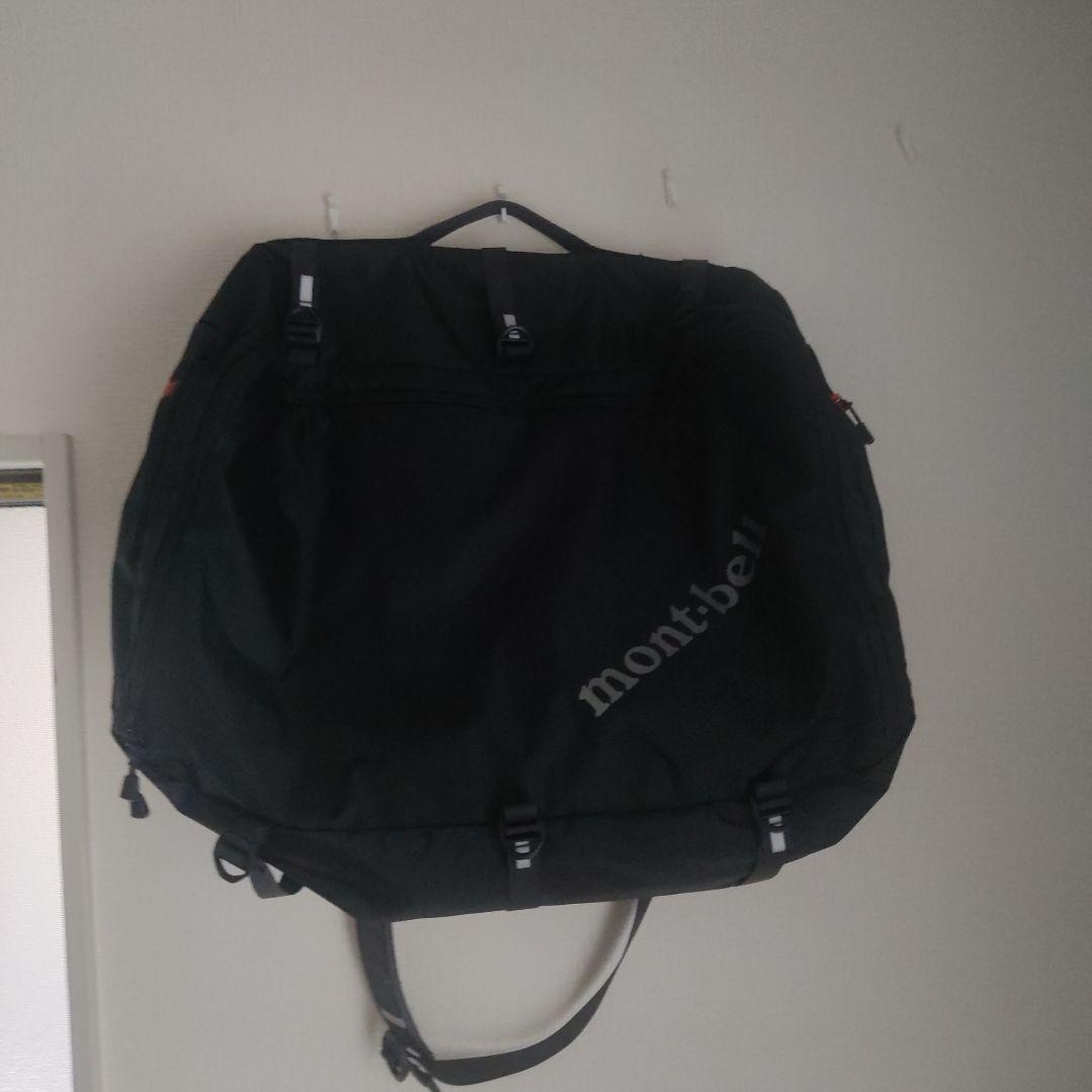 美品　モンベルmont-bell 3-Way ダッフル Kid's 55 黒