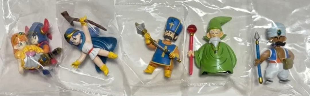 【新品】ドラゴンクエスト キャラクターフィギュアコレクション 5体