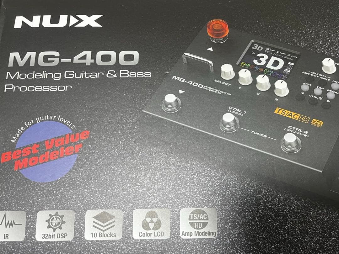 nux mg-400 マルチエフェクター