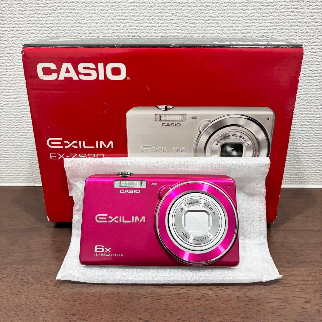 未使用級 CASIO EXILIM EX-ZS20