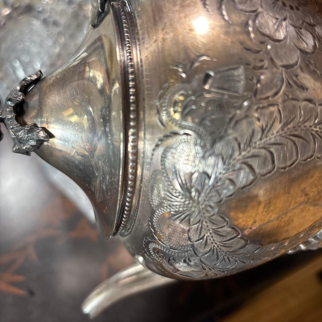 銀メッキ ティーポット