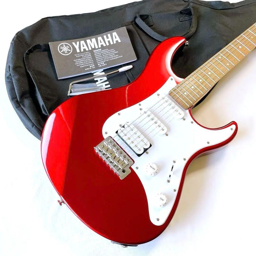 付属品&ケース付き　YAMAHA パシフィカPAC012 レッド