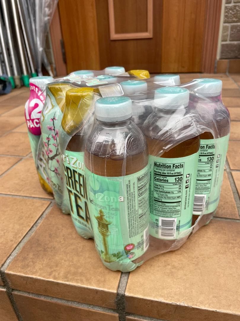 ARIZONA GREEN TEA アリゾナグリーンティ ペットボトル 12本入