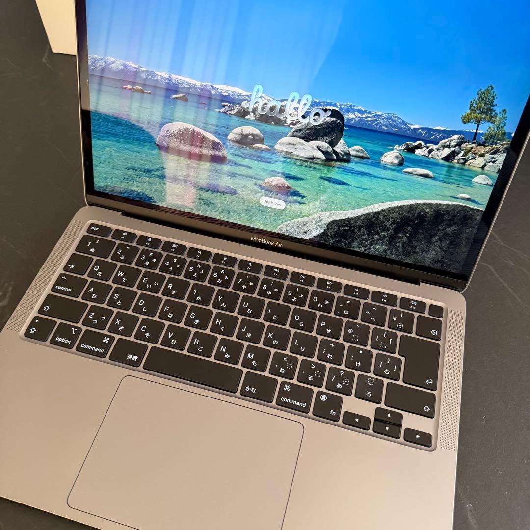 美品　M1 MacBookAir 8GB 256GB MacBook 13インチ