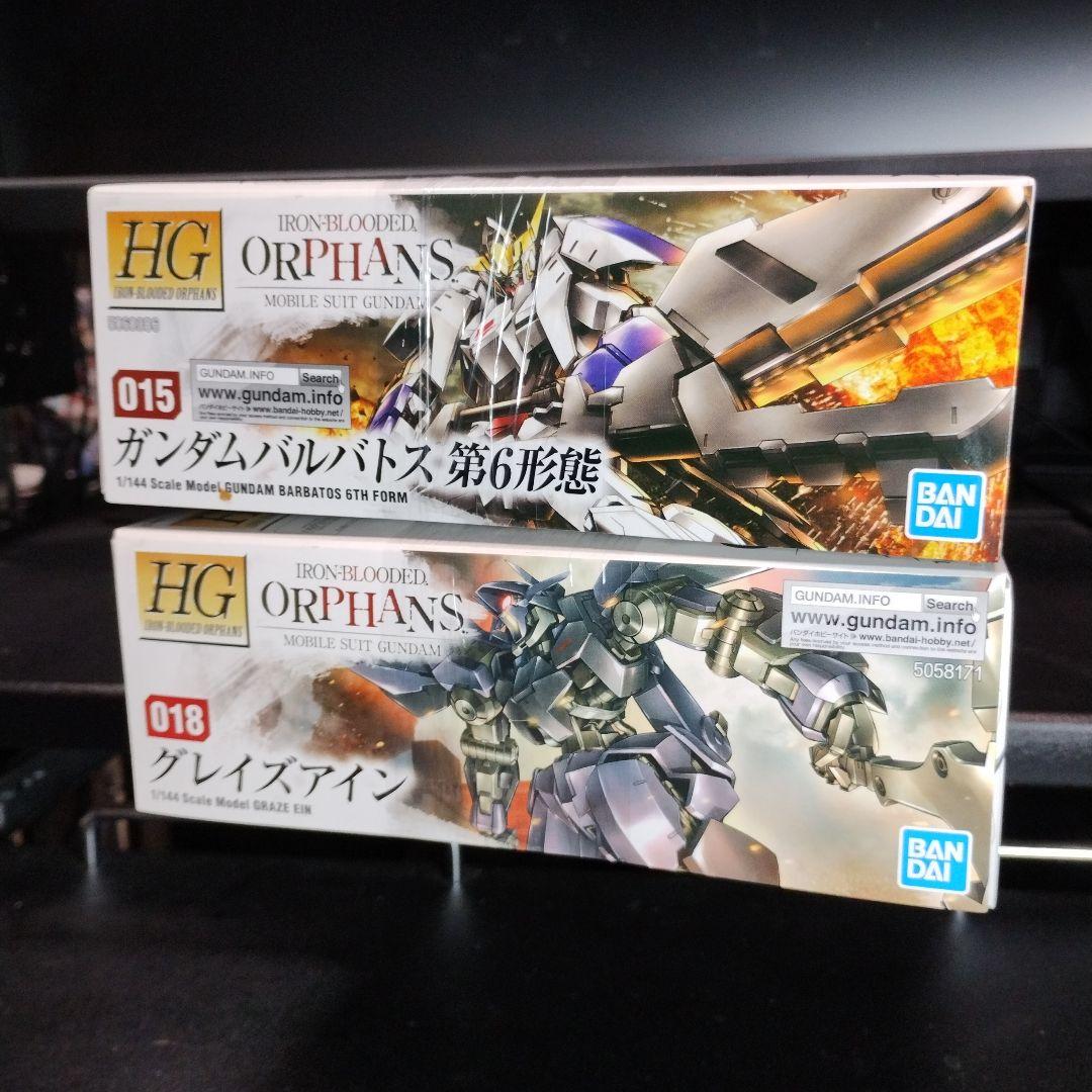 未開封新品 HG バルバトス第6形態＋グレイズアイン 合計2個セット