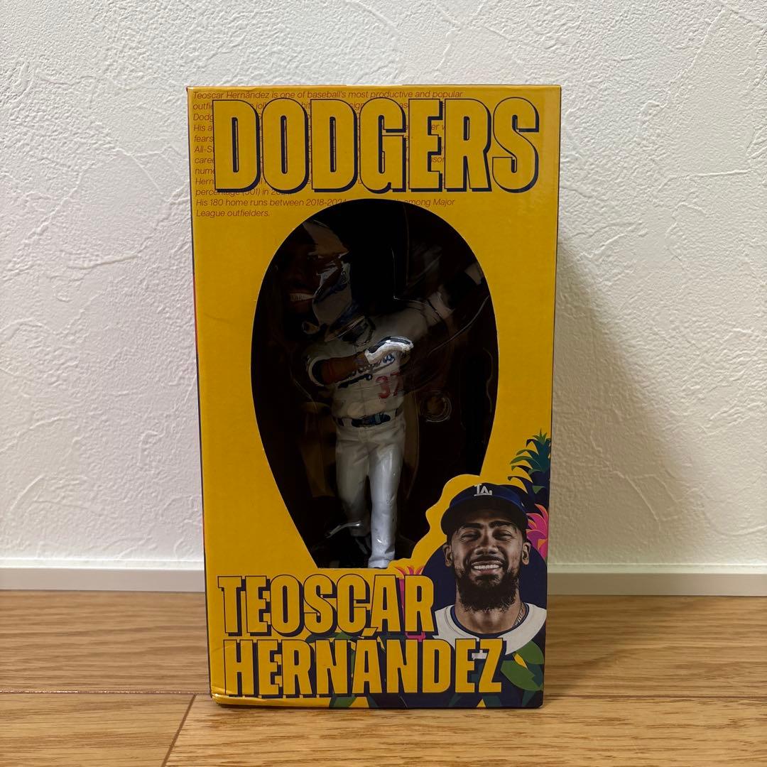 【未開封】球場配布ボブルヘッド　ロサンゼルスドジャース　テオスカー・ヘルナンデス