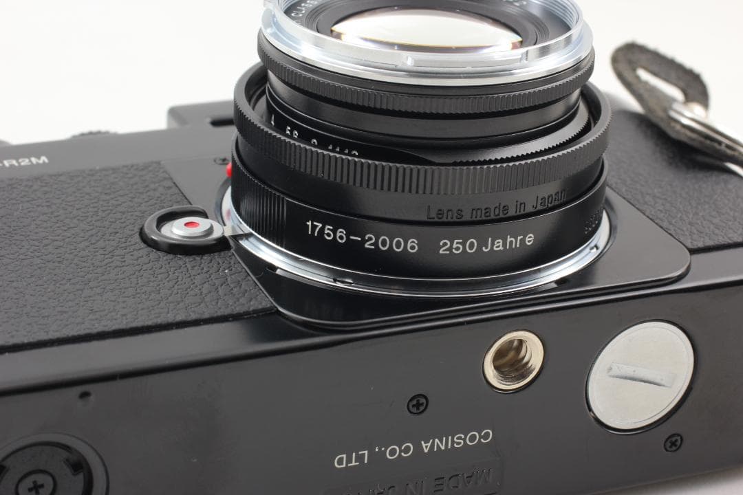 Voigtlander BESSA-R2M 250th Black レンズ