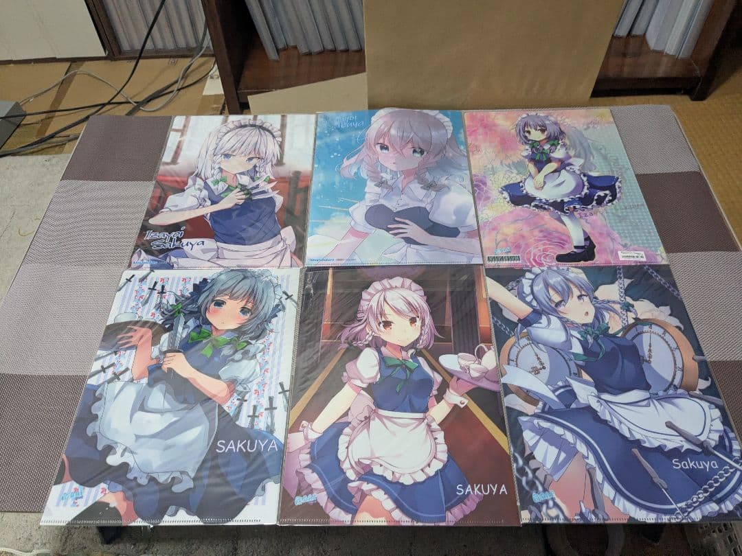 東方project　十六夜咲夜クリアファイルセット③