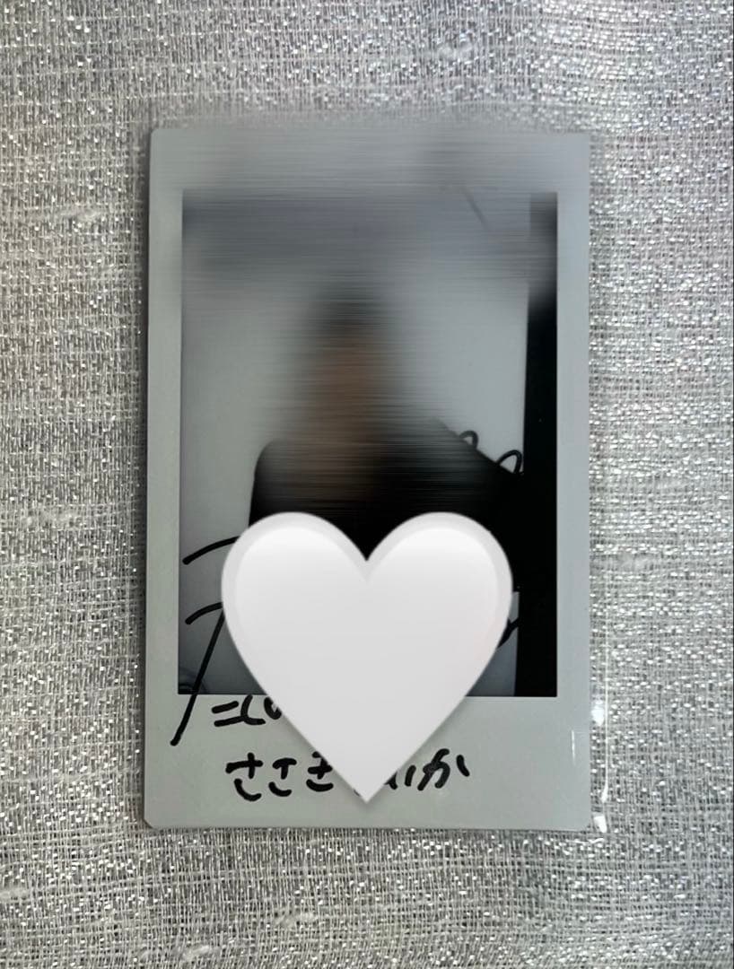 ＝LOVE イコラブ 佐々木舞香 EX大衆 チェキ 直筆サイン