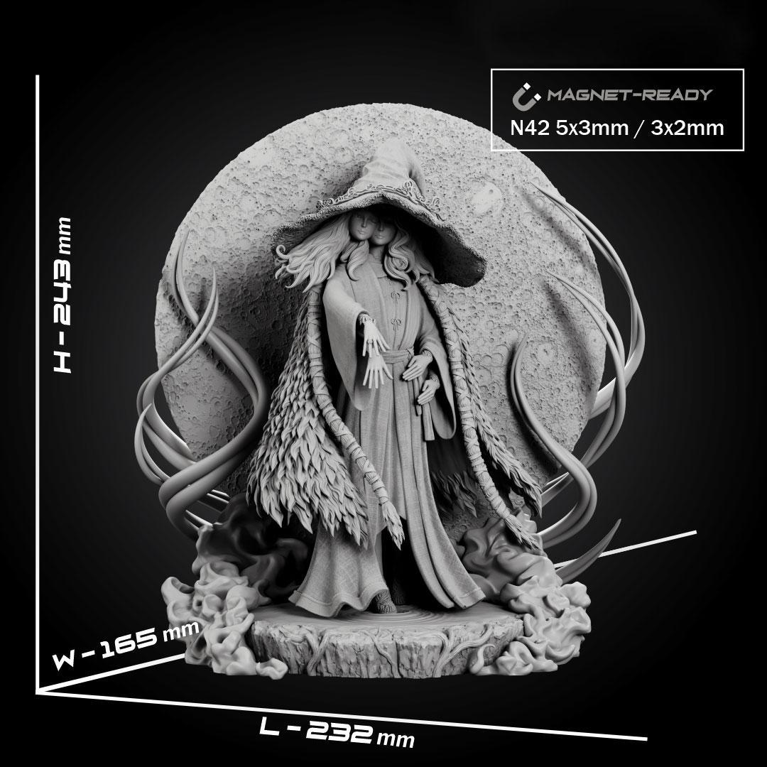 1/10　未塗装 未組立　フィギュア　ガレージキット 【 魔女ラニ 】