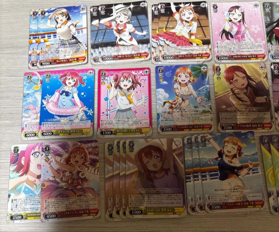 ヴァイスシュヴァルツ　ラブライブサンシャイン　デッキ