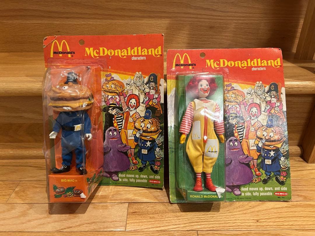 マクドナルド　REMCO　フィギュア　新品未使用　ビッグマックポリス　ロナルド