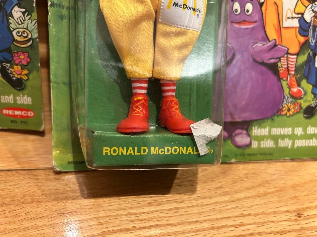 マクドナルド　REMCO　フィギュア　新品未使用　ビッグマックポリス　ロナルド