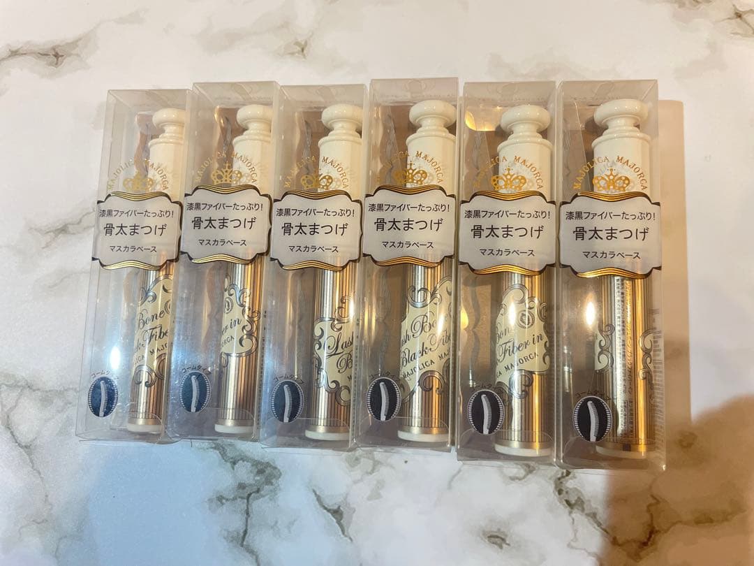 マジョリカ マジョルカ ラッシュボーン ブラックファイバーイン6本セット