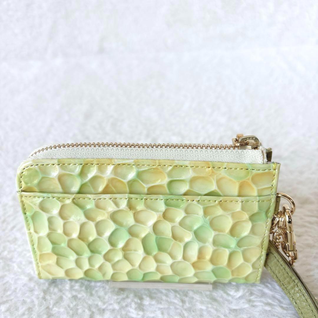 極美品✨HerSchedule　キーレット　ミニウォレット　キーケース　小銭入れ