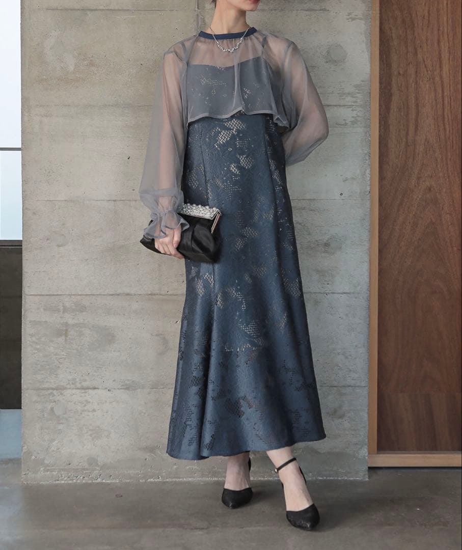 DorryDoll シフォンボレロセットメニーウエイドレス