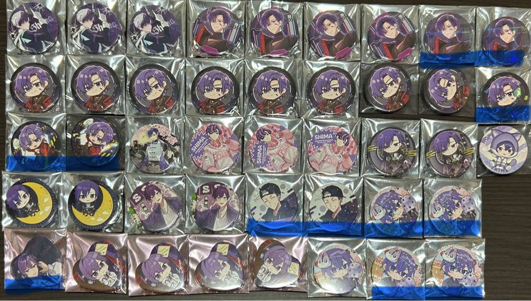 浦島坂田船　うらたぬき　志麻　となりの坂田　あほの坂田　センラ　缶バッジ