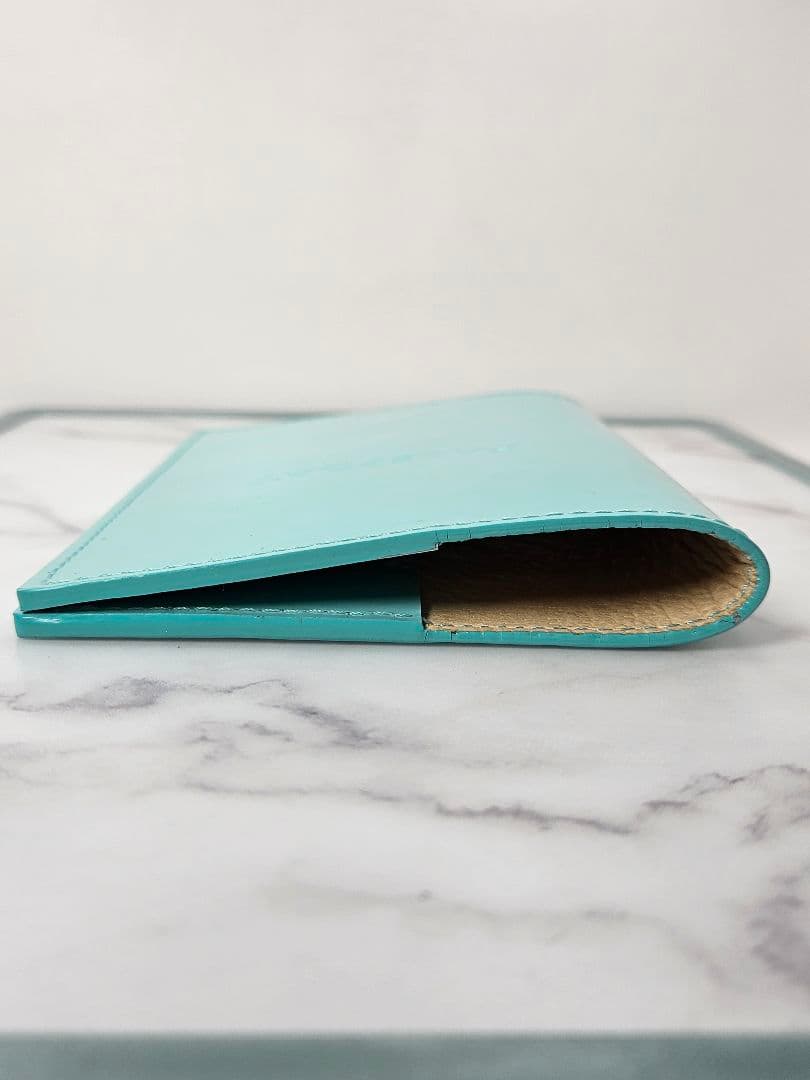 TIFFANY&Co. ティファニー パスポートケース ティファニーブルー