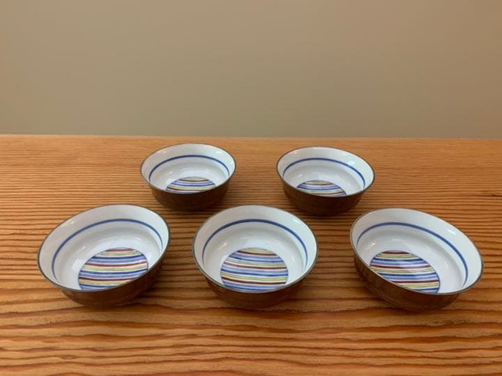 おっしゃれ＊澤村陶哉　小向付　五客