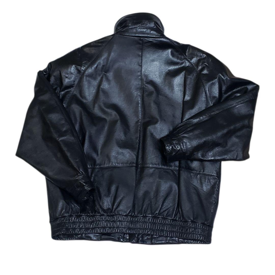 牛革　チンストラップ　Dポケット　短丈　レザージャケット G-1&A-2モチーフ