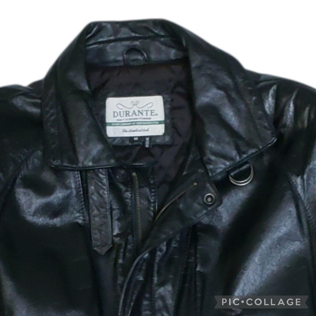 牛革　チンストラップ　Dポケット　短丈　レザージャケット G-1&A-2モチーフ