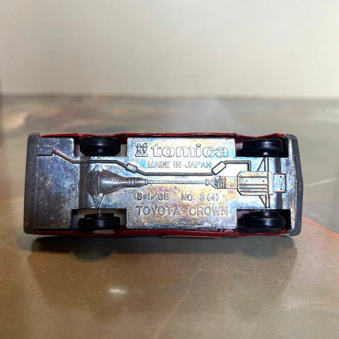 トミカNO.27 トヨタクラウンファイアチーフカー 1Dホイール銀サイレン日本製