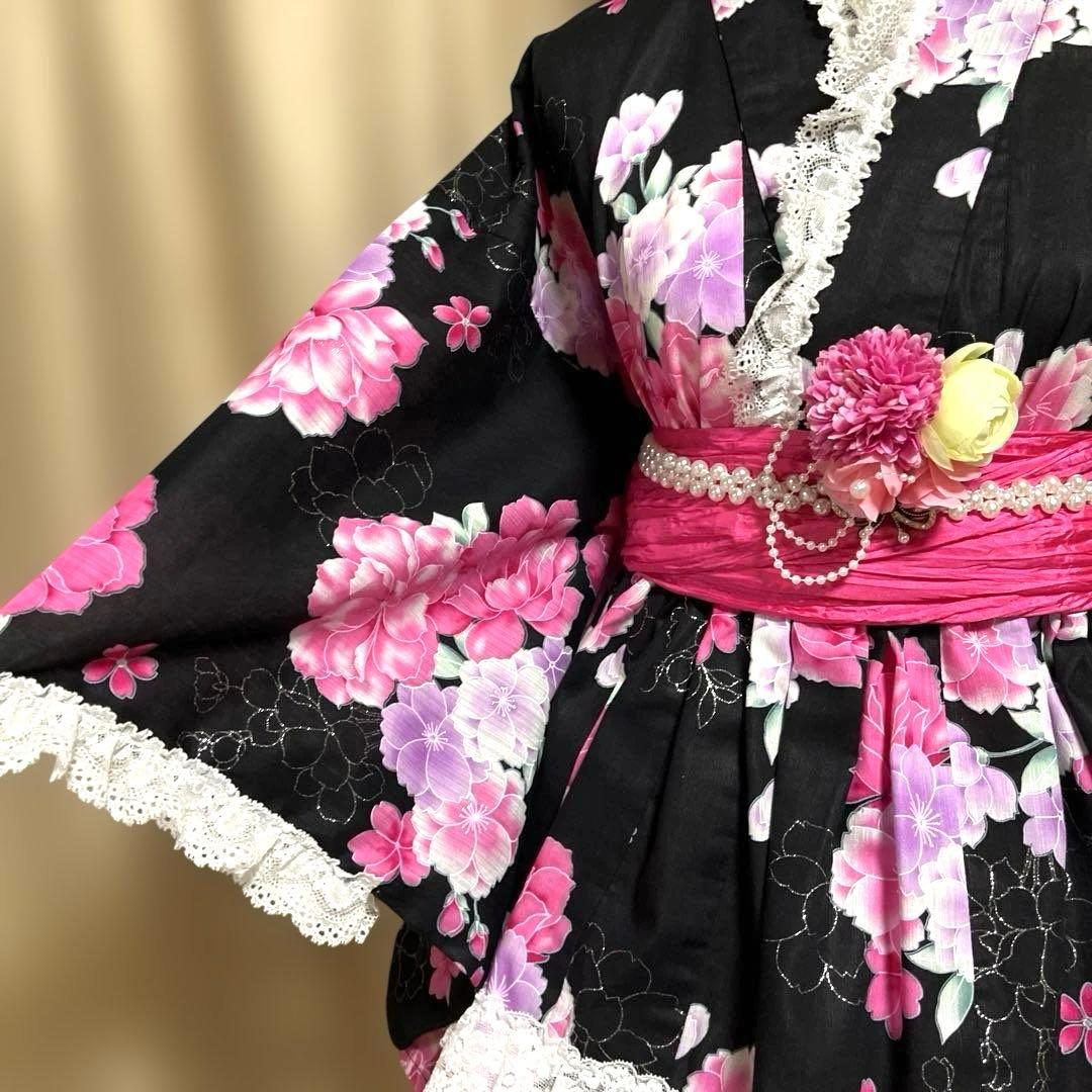 RK⑧ 浴衣ドレス　地雷系　量産型　姫ギャル