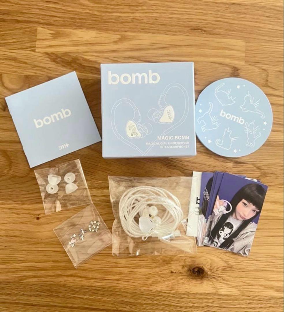 ILLIT ［bomb］イヤホンMERCH ver. 【未使用品】