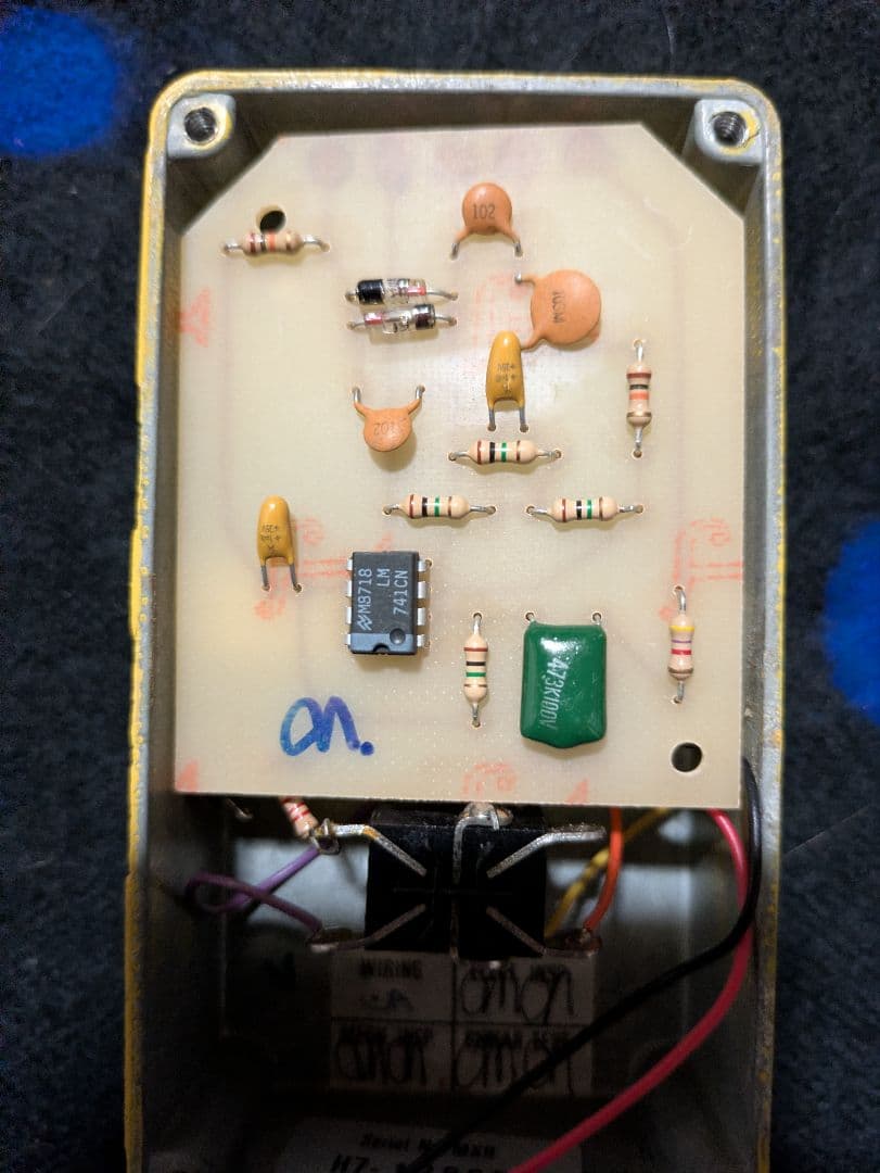 MXR distortion+　m104　87年初期ジムダン製　箱説明書付き