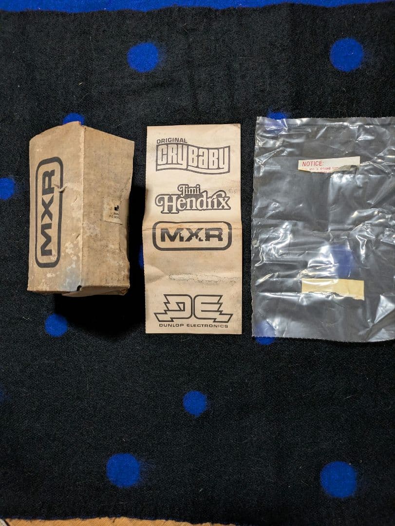 MXR distortion+　m104　87年初期ジムダン製　箱説明書付き