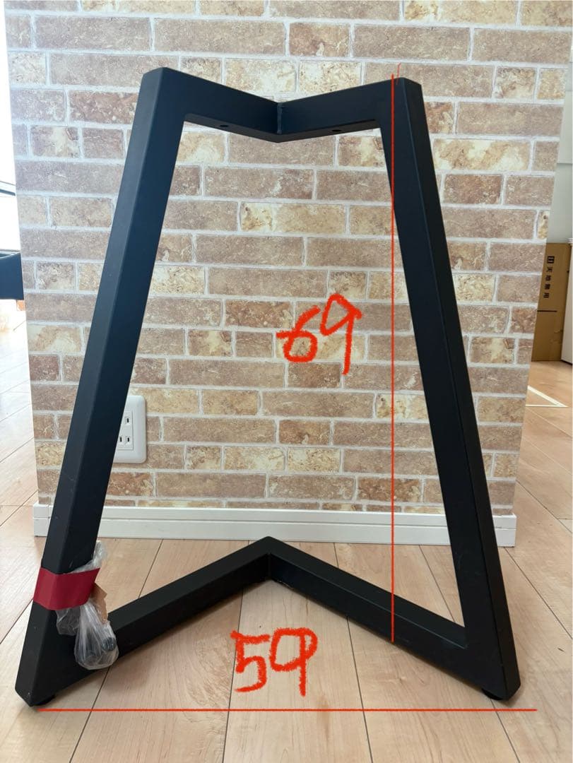 テーブル足 アイアン