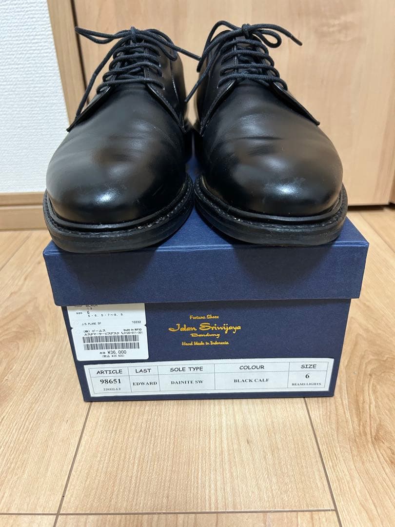 jalan sriwijaya プレーントゥ　サイズ6