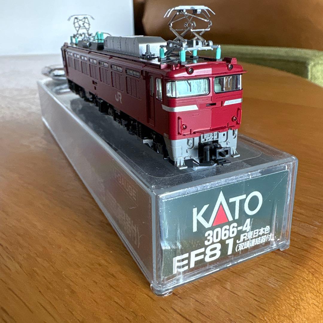 【新同】KATO 3066-4 EF81 JR東日本色(双頭連結器付)