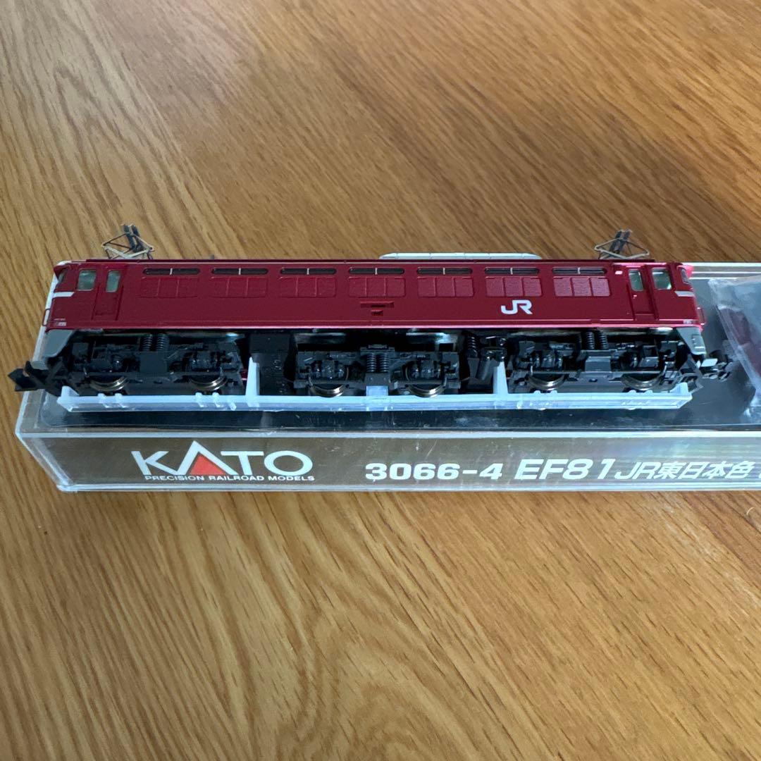 【新同】KATO 3066-4 EF81 JR東日本色(双頭連結器付)
