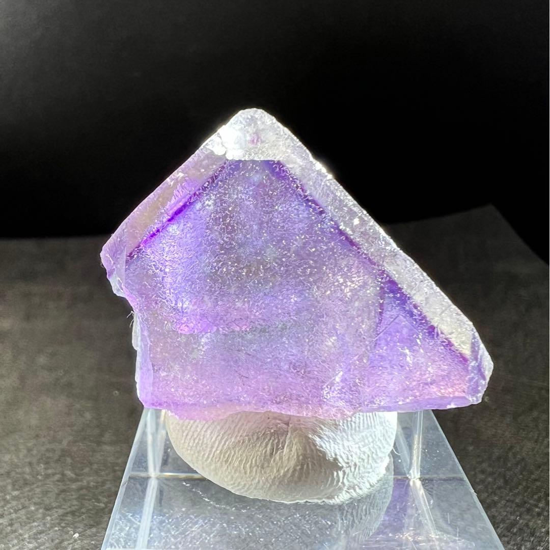 可愛い‼︎ ヤオガンシャン　パープルグラデーションフローライト　可愛い‼︎（2回目）