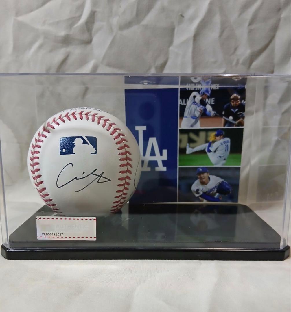 MLB公式球 直筆サイン3名 大谷翔平 佐々木朗希 山本由伸 ケース付