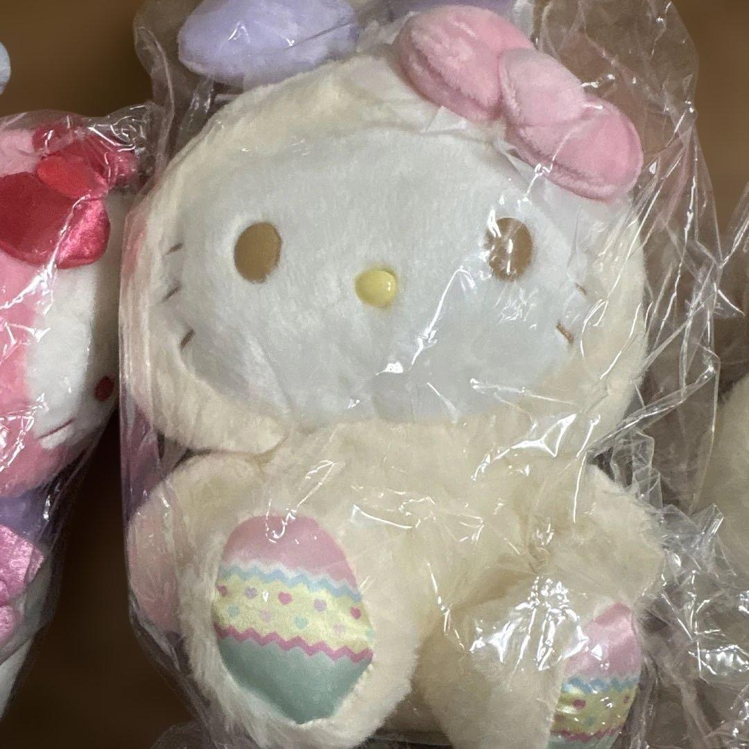 サンリオ ハローキティ 肉球 ぬいぐるみ イースターラビット グラデーション 他