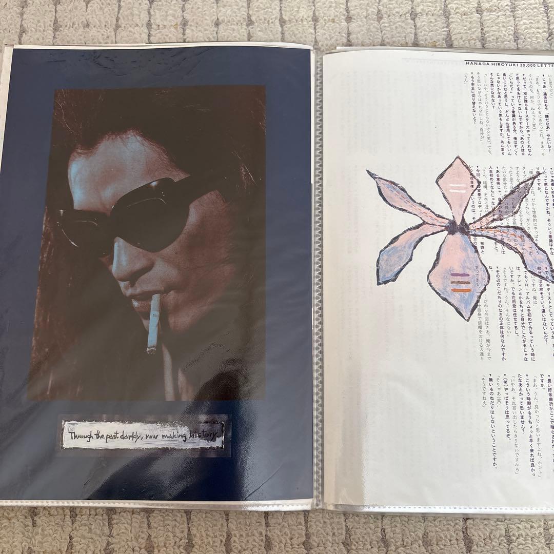 花田裕之 切り抜き クリアファイル　４０Ｐ　１冊