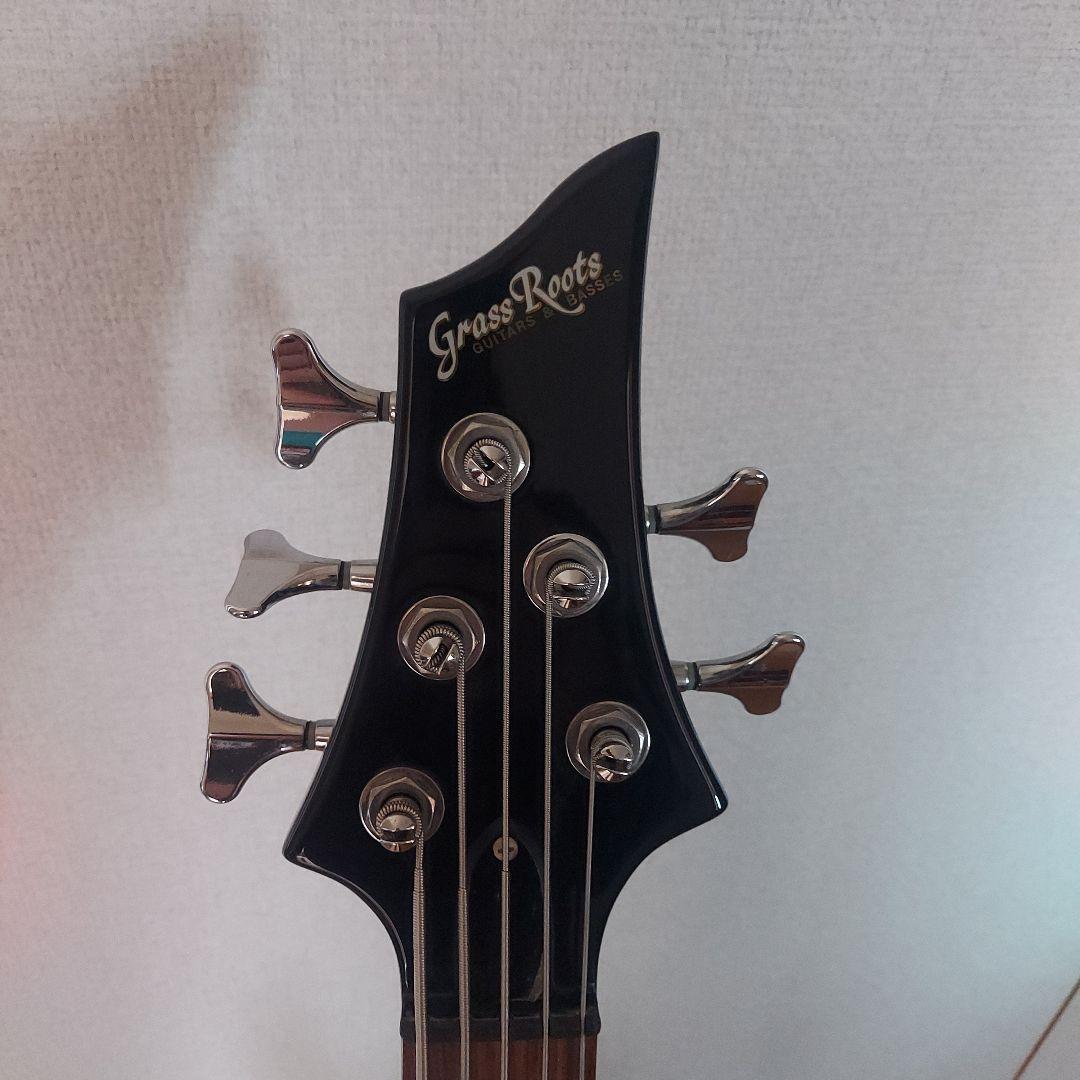 グラスルーツ　5弦　ベース　grass　roots　ESP エドワーズ
