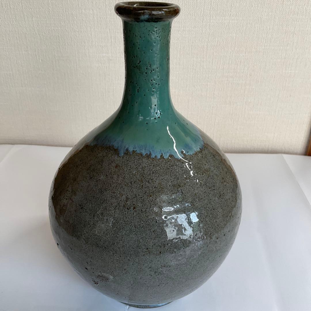 信州松代焼代官町窯徳利　江戸時代中期から後期頃　優品