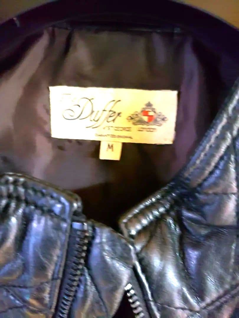 ザダファー　本革ジャケット　M　秋冬　バイク　レア　アメカジ