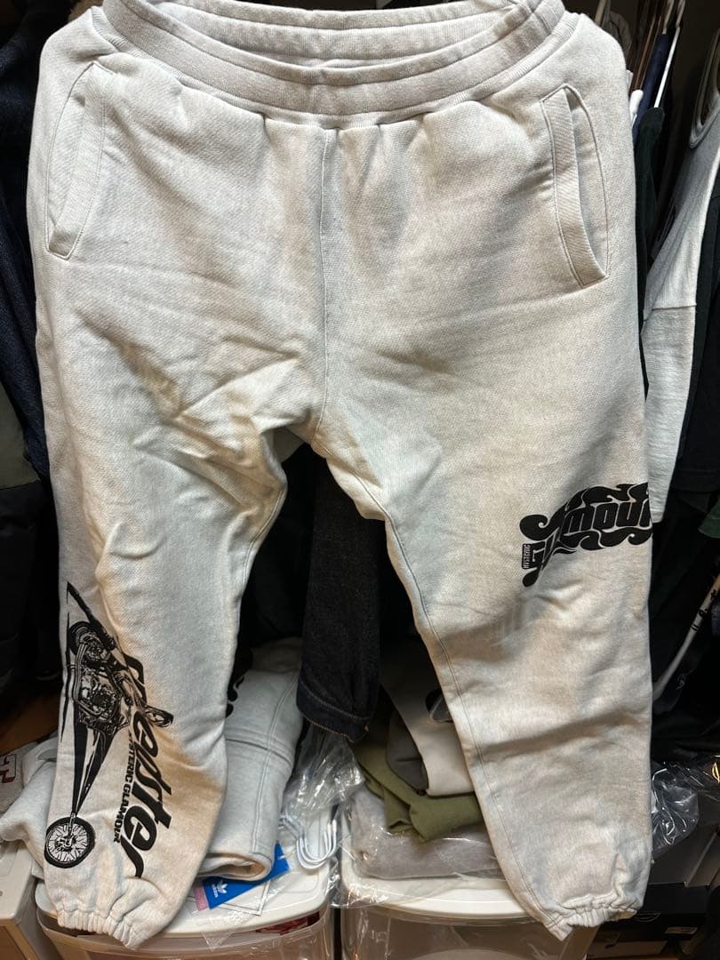 HYSTERIC GLAMOUR speedster L グレー パーカー