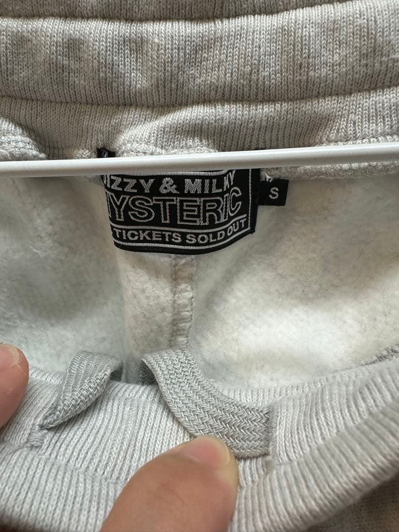 HYSTERIC GLAMOUR speedster L グレー パーカー