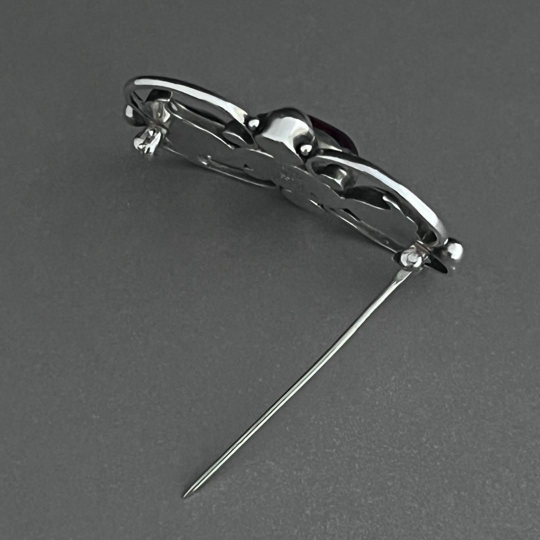 【希少】ジョージ ジェンセン ブローチ #236A アンバー ヴィンテージ