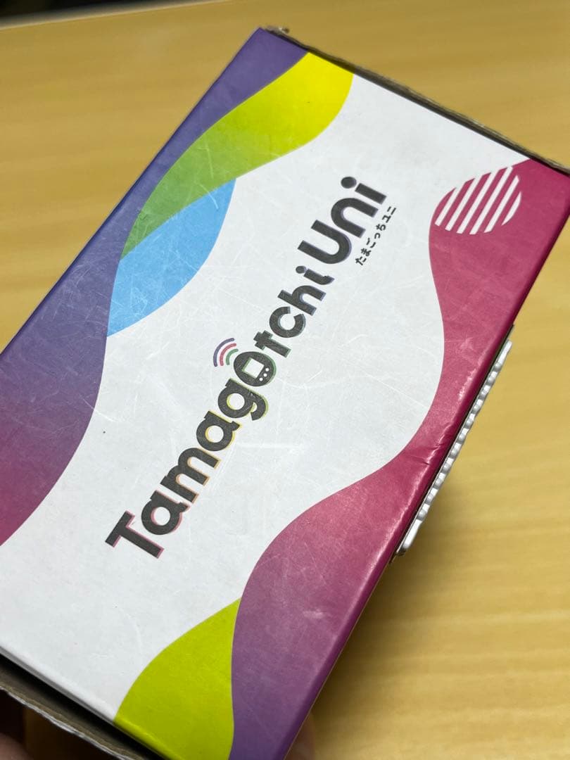 たまごっちユニTamagotchi Uni パープル 付属品完備