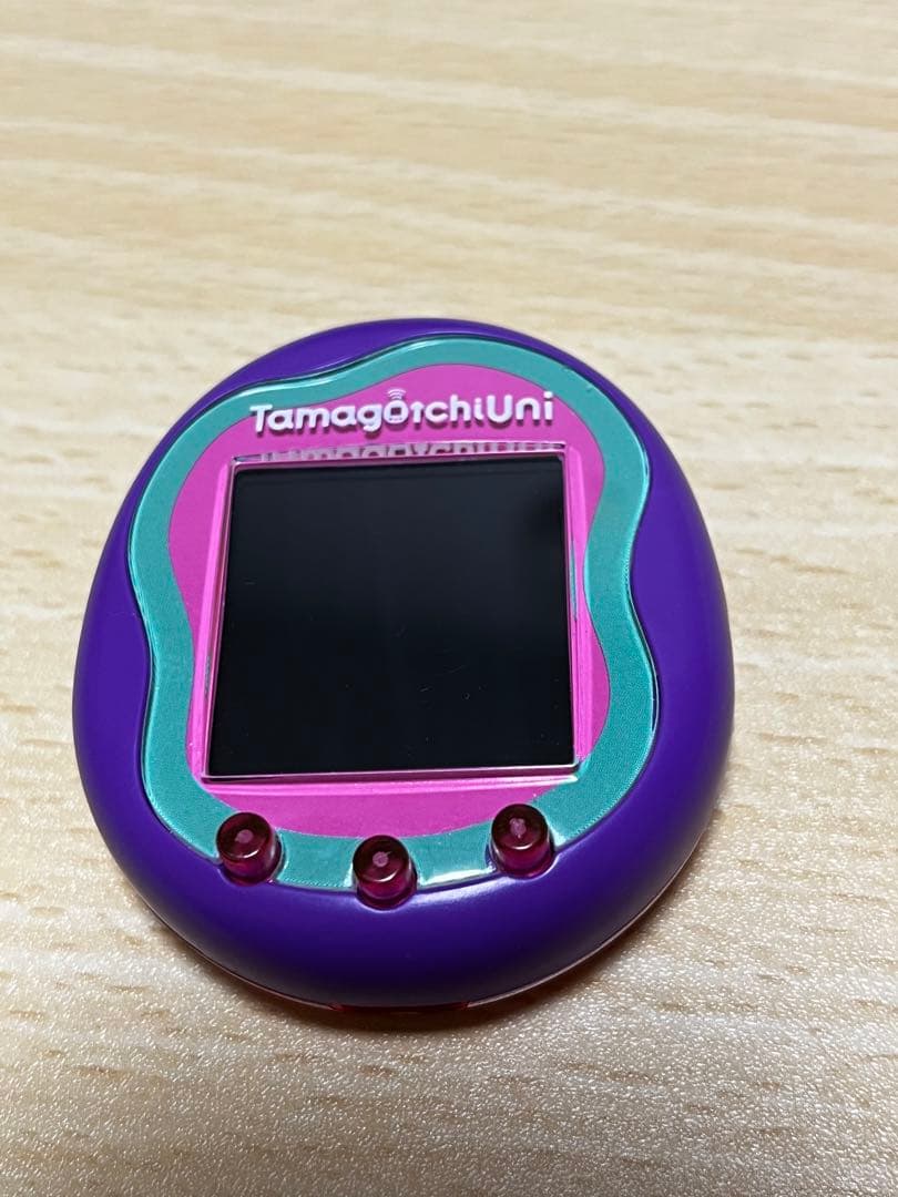たまごっちユニTamagotchi Uni パープル 付属品完備