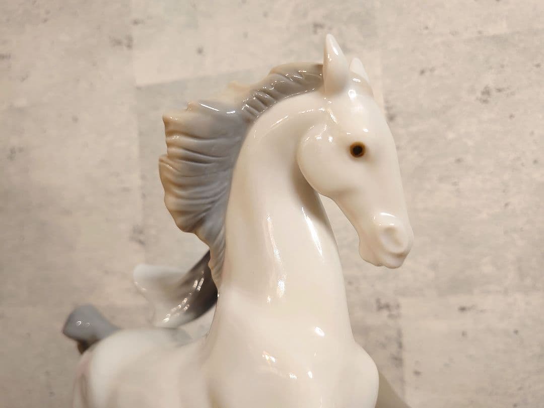 【極美品】【完売品】リヤドロ　駆ける馬　LLADRO