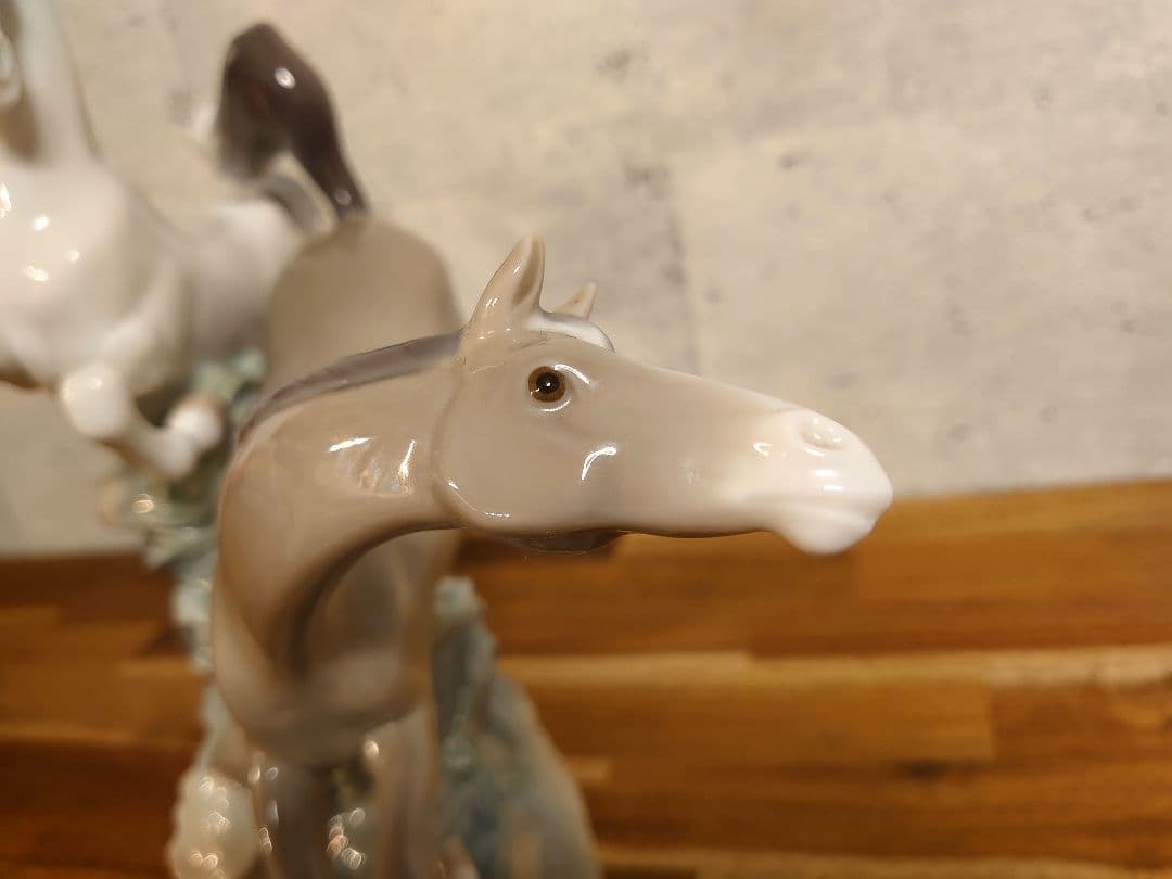 【極美品】【完売品】リヤドロ　駆ける馬　LLADRO