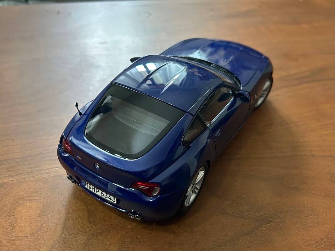 【希少】京商 BMW Z4 Mクーペ 1/18 インテルラゴスブルー