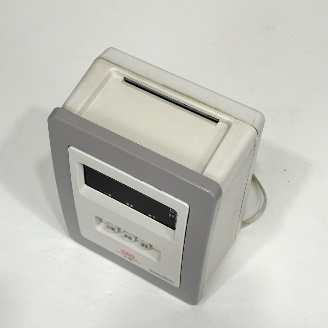 MAX タイムレコーダー ER-80S 新品タイムカード25枚付き